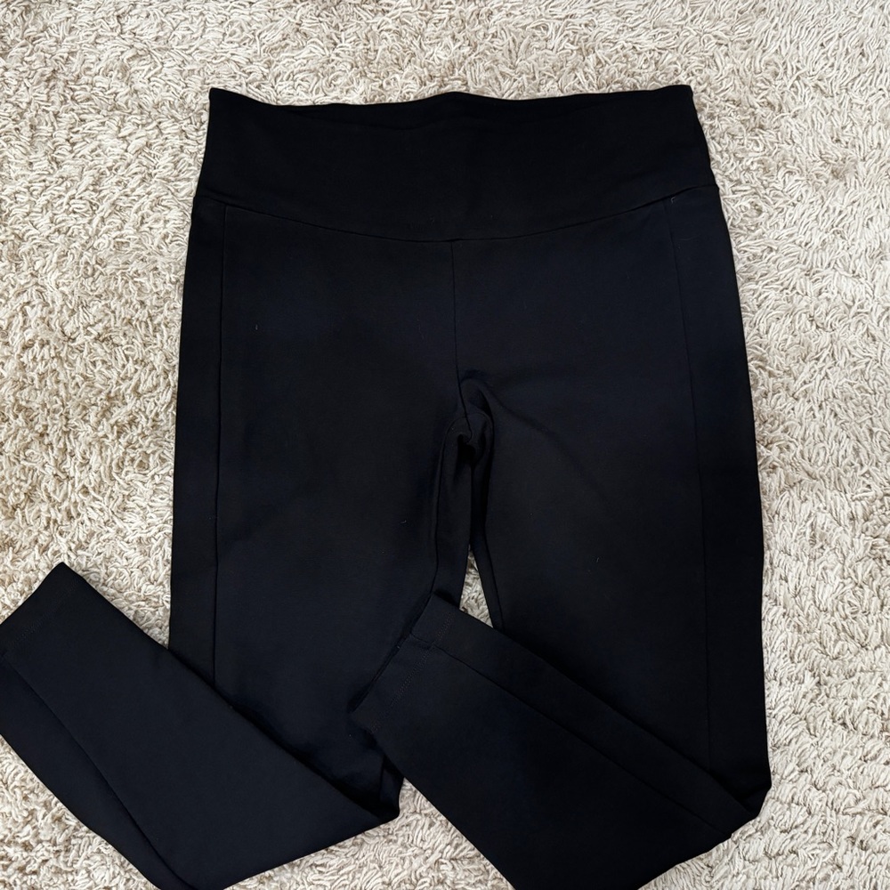 Stella & Dot You Are Loved L EUC black leggings